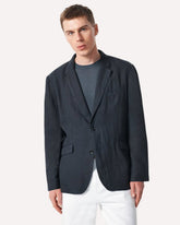 Butler Linen Blazer - Black
