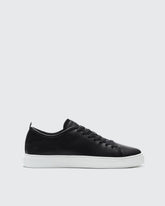 Perry Leather Sneaker - Black