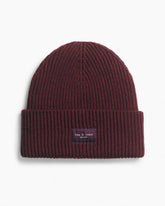 Blake Wool Beanie - Burgundy