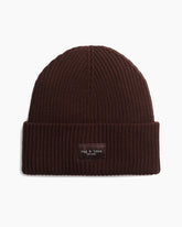 Blake Wool Beanie - Chocolate Brown