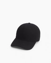Miles Wool-Blend Baseball Cap - Black Wool