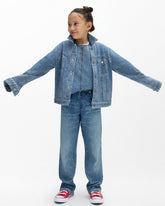 Mini Miramar Trucker Jacket - Scarlet