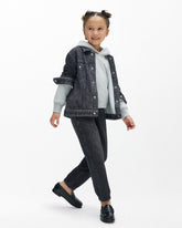 Mini Miramar Joggers - Faded Black