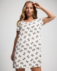 Short Sleeve Scoop Neck Sleepshirt - Soma