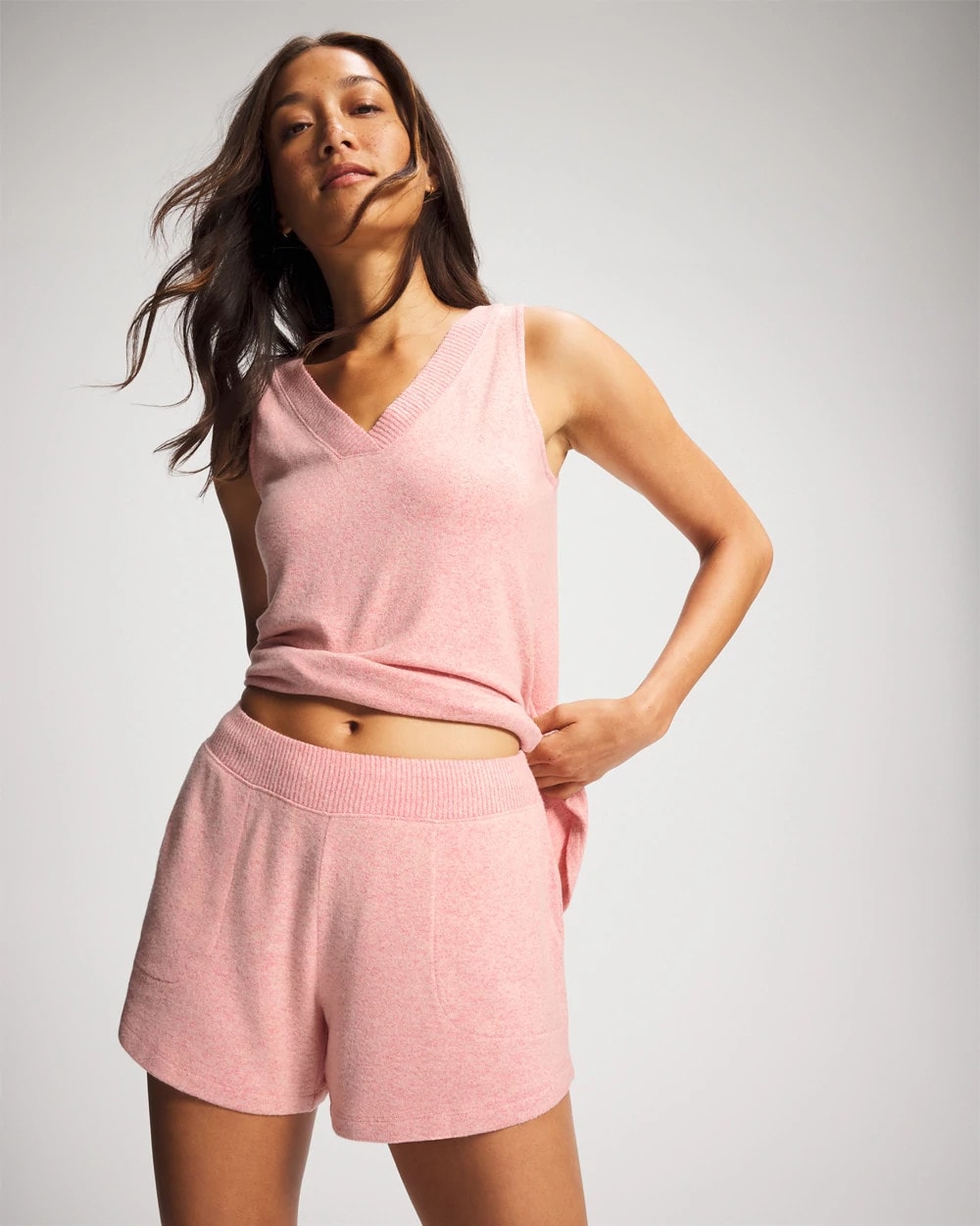 CozyLuxe Pajama Short - Soma