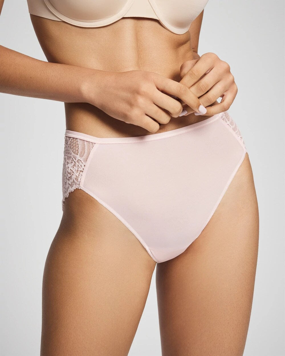 Lace Back High-Leg Panty - Soma