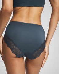 Embraceable High-Leg Panty with Crochet Lace - Soma