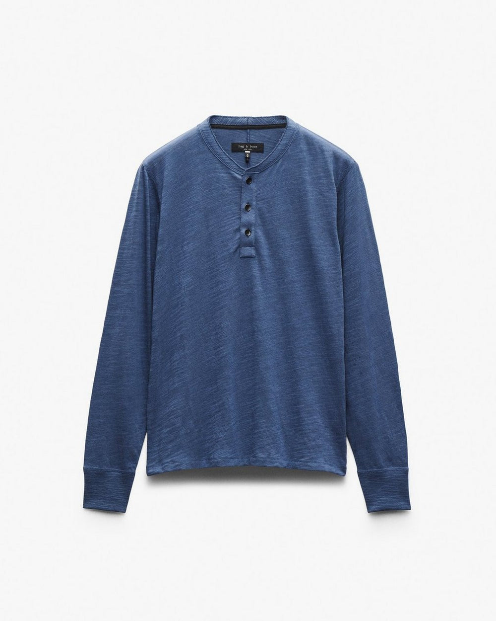 Classic Flame Henley - Worn Indigo