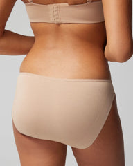 Cotton Blend Bikini Panty with Lace - Soma