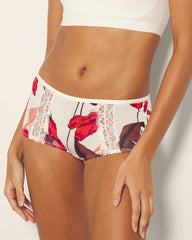 Boyshort Panty with Enchanting Lace - Soma