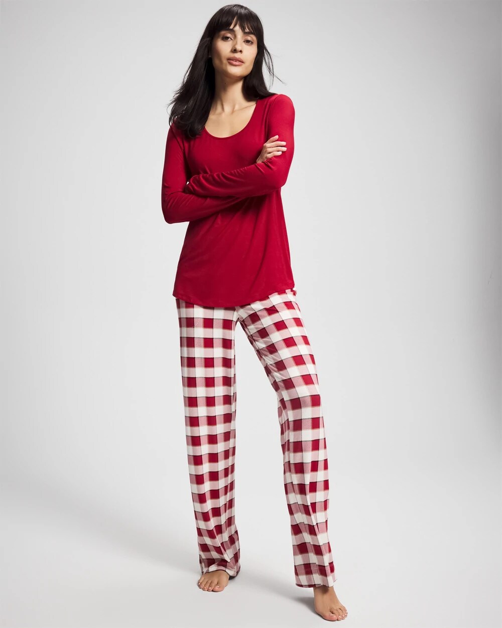 Packaged Long-Sleeve Pant Pajama Set - Soma