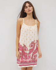 Smocked Neck Chemise - Soma