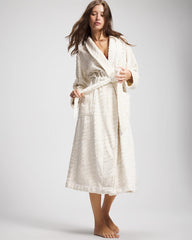Textured Plush Long Robe - Soma