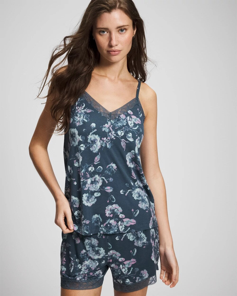 Lace Trim Pajama Cami - Soma