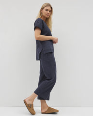 Wide Leg Crop Pant - Soma