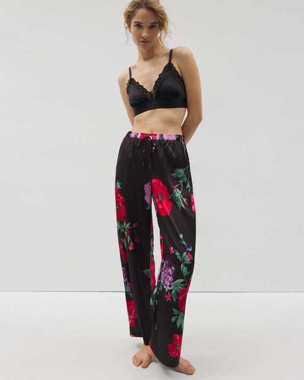 Printed Pajama Pants - Soma