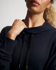 Ultrasoft Fleece Relaxed Funnel Neck Sweatshirt - Soma