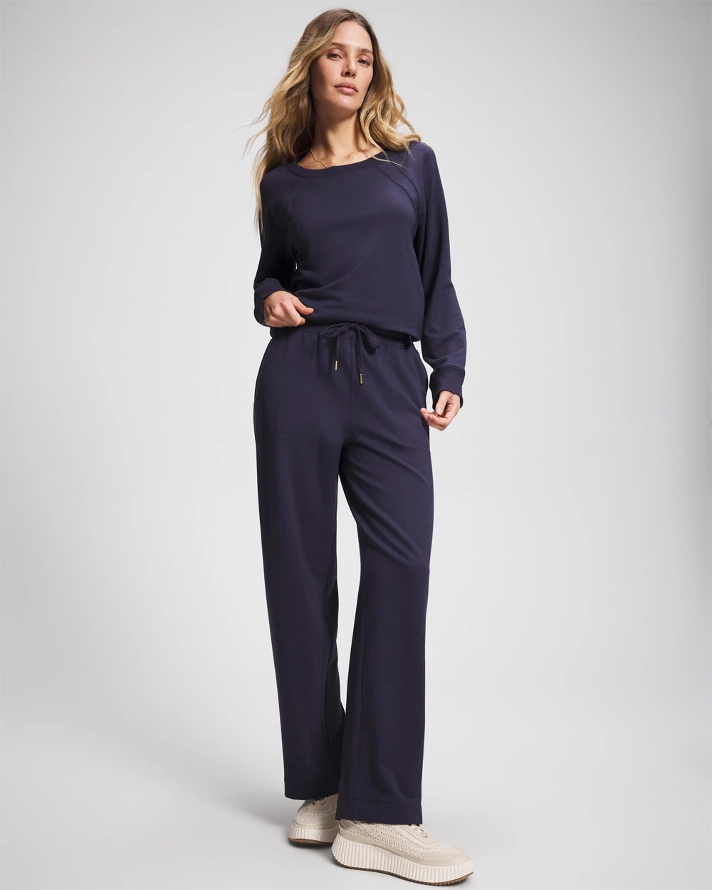 Essential Terry Straight Leg Pants - Soma
