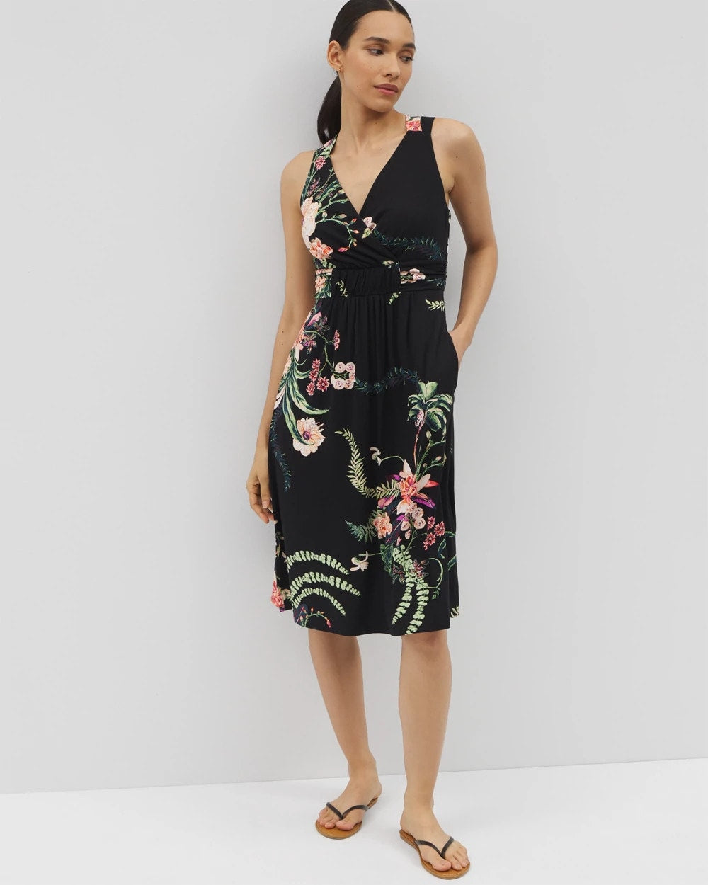 Cross Back Strap Bra Dress - Soma