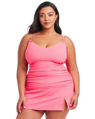 Pique Ole V-Neck Tankini - Soma