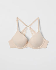 Perfect Coverage Convertible Bra with Lace back - Soma