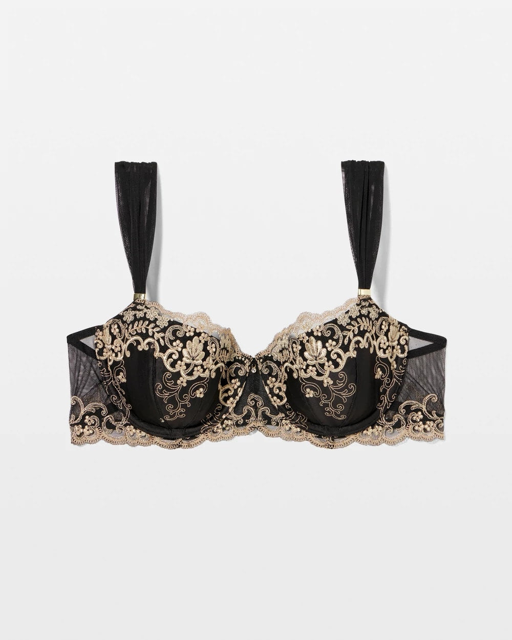 Venice Lace Embroidered Balconette Bra - Soma