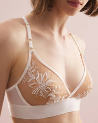 Framed Embroidery Bralette - Soma