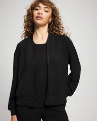 Modern Modal Bomber Jacket - Soma
