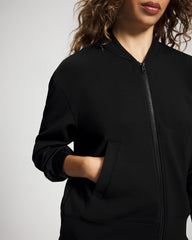 Modern Modal Bomber Jacket - Soma