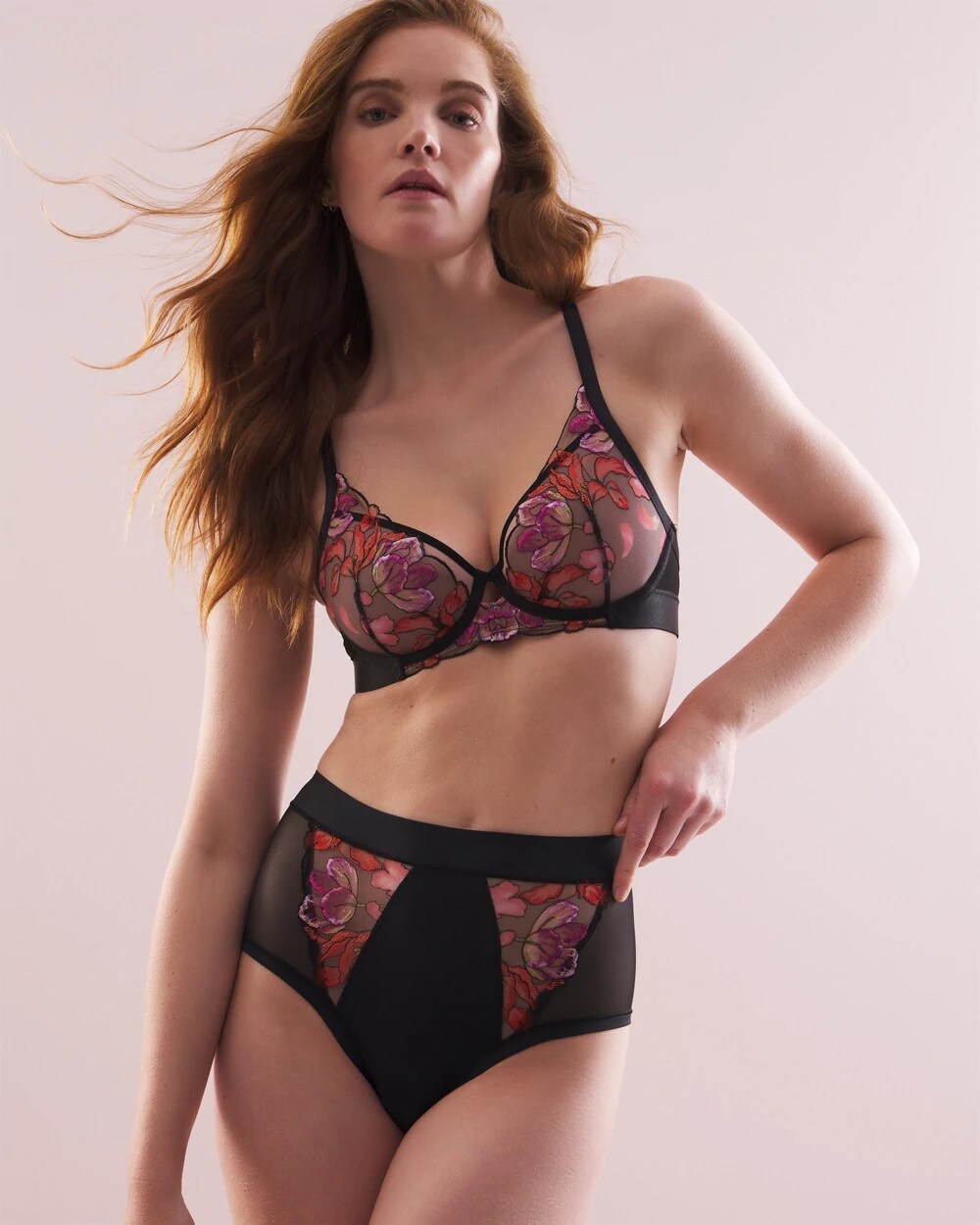 Soma's Sexiest High-Waist Cheeky Brief Panty with Embroidery - Soma