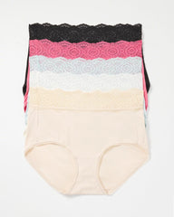 Crochet Lace Brief Panty Pack - Soma