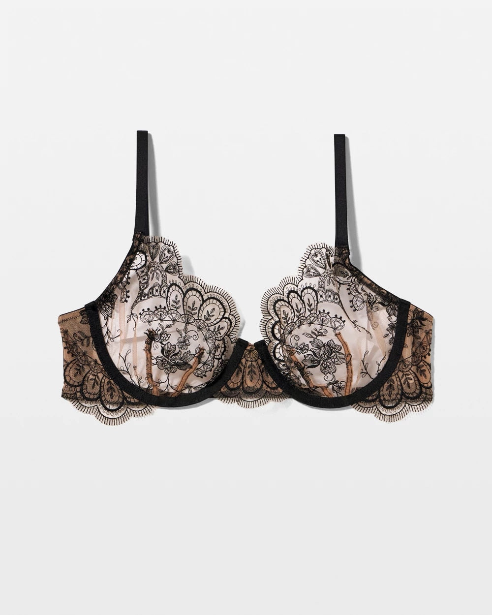 Tattoo Embroidered Perfect Coverage Bra - Soma