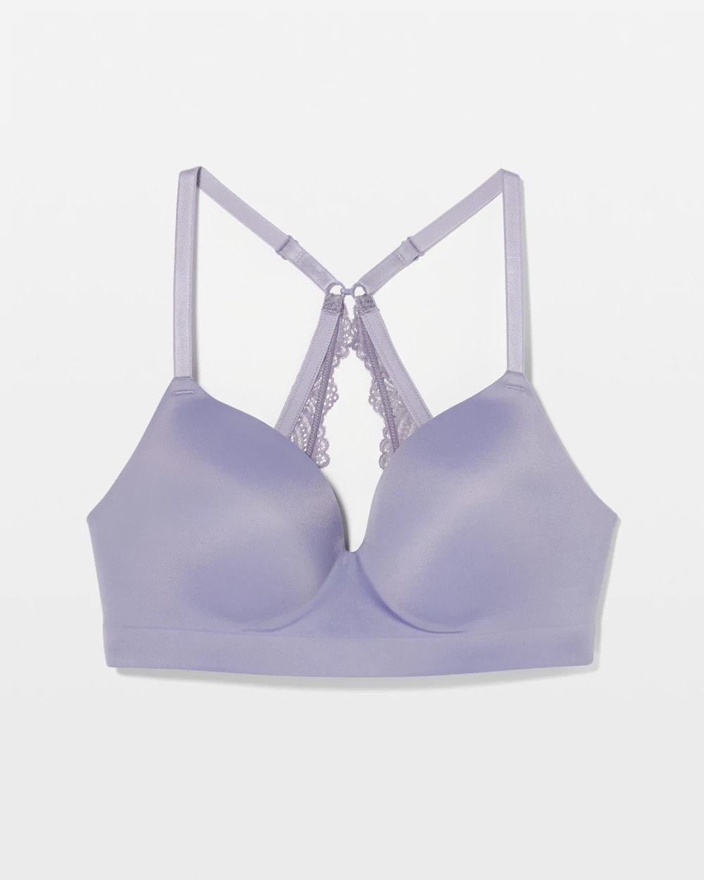 Luxe Wireless Bra with Lace Back - Soma