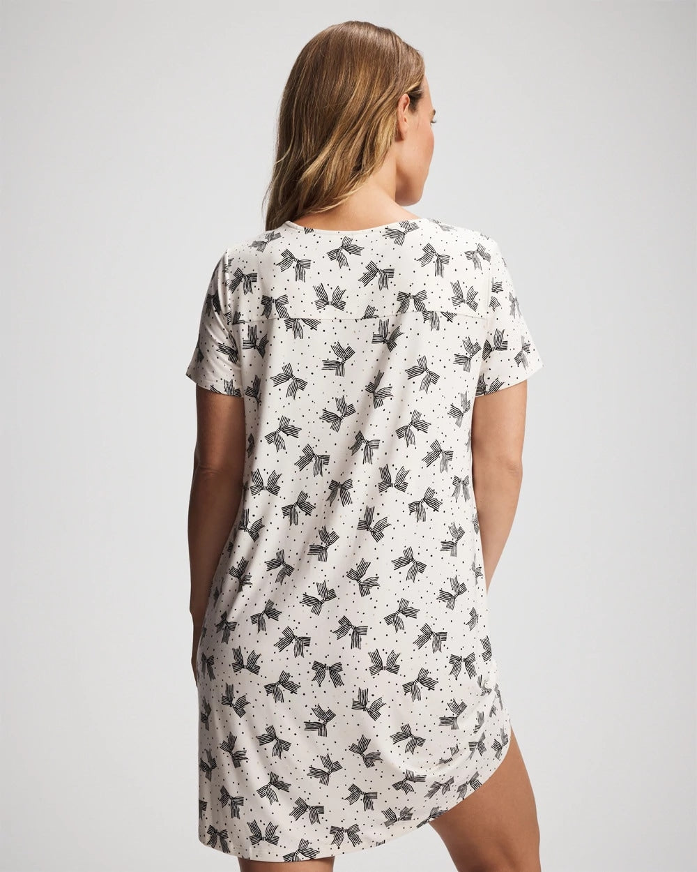 Short Sleeve Scoop Neck Sleepshirt - Soma