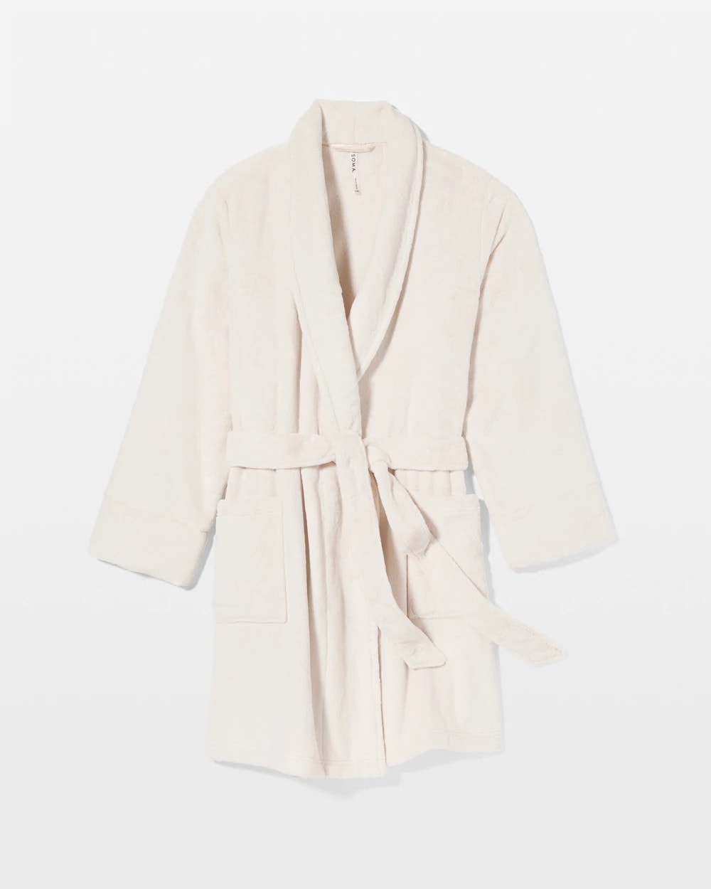 Plush Short Robe - Soma