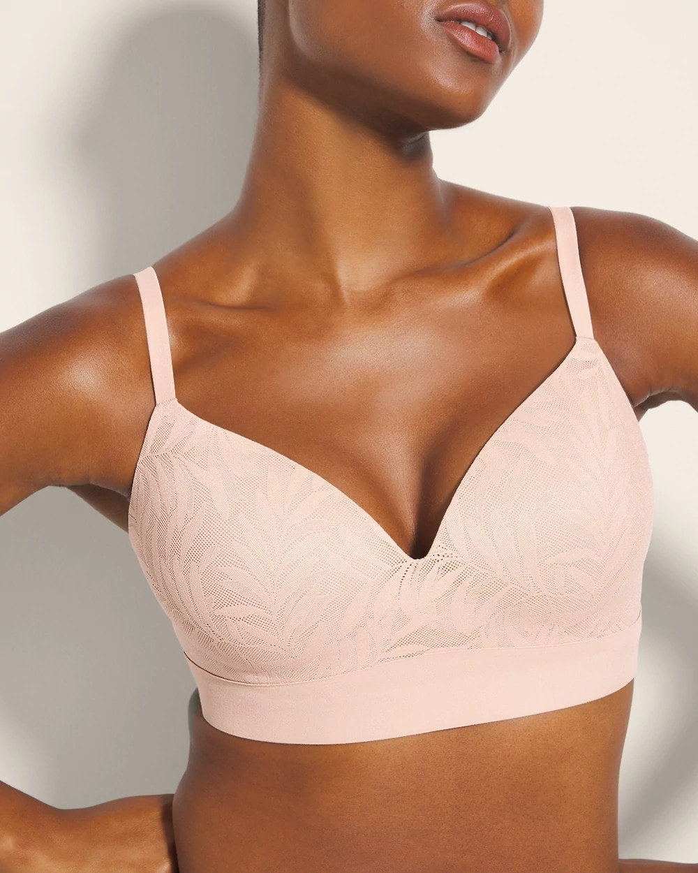 Wireless Bra with Lace - Soma