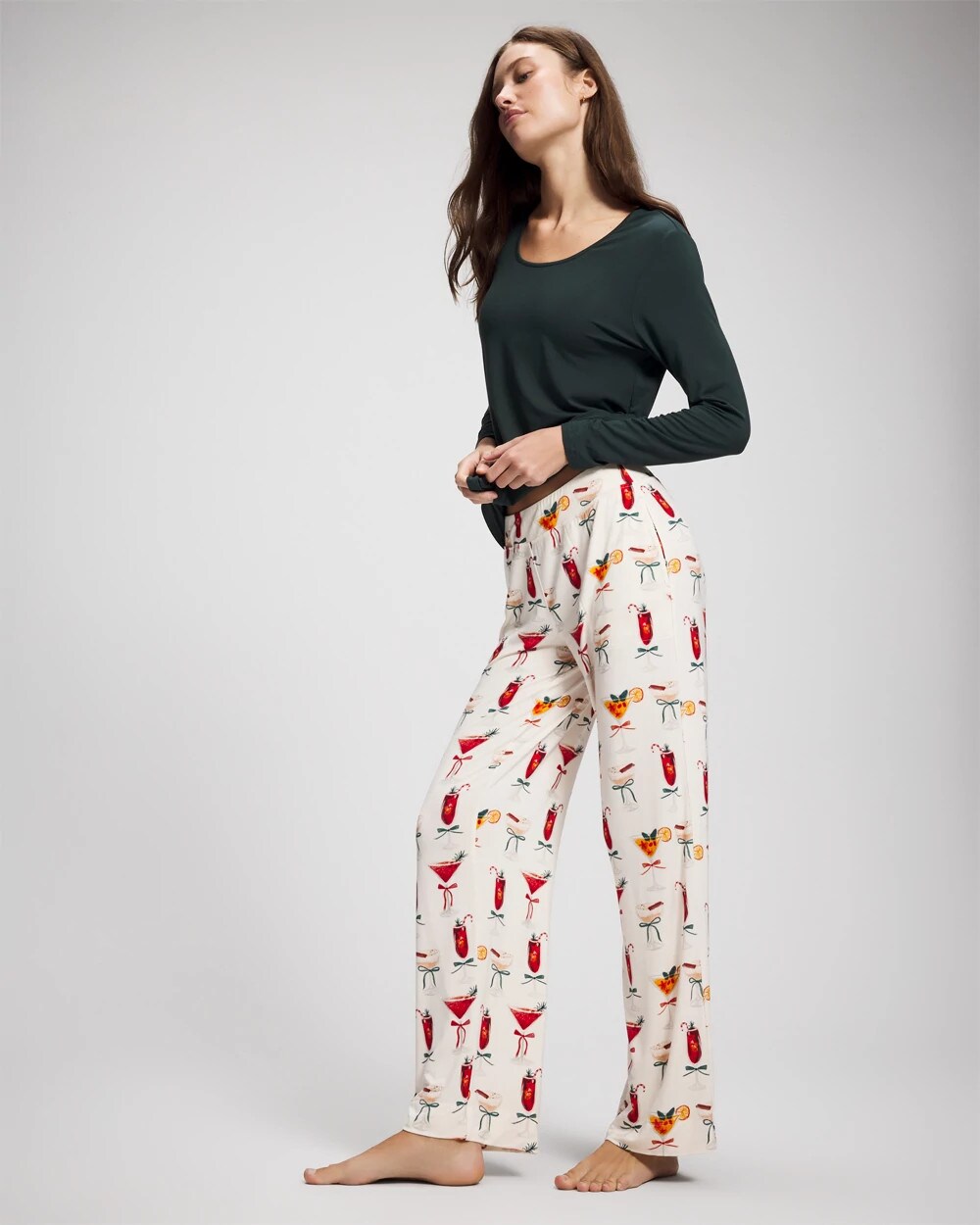 Packaged Long-Sleeve Pant Pajama Set - Soma