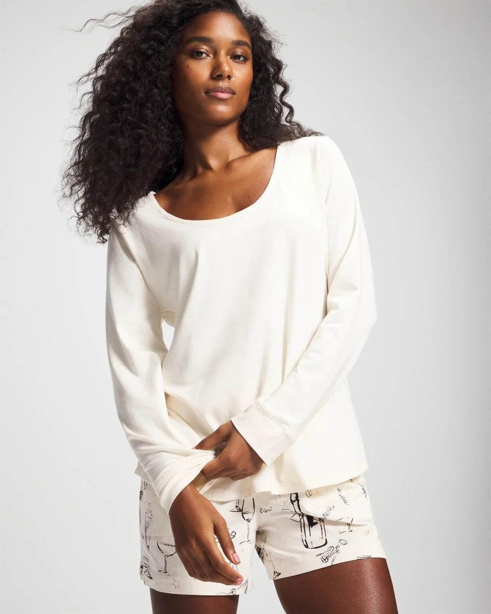 Long Sleeve Pajama Top - Soma