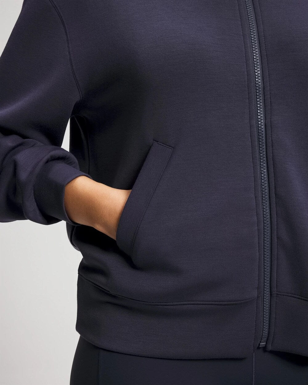 Modern Modal Bomber Jacket - Soma