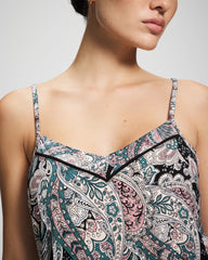 Piped Pajama Cami - Soma