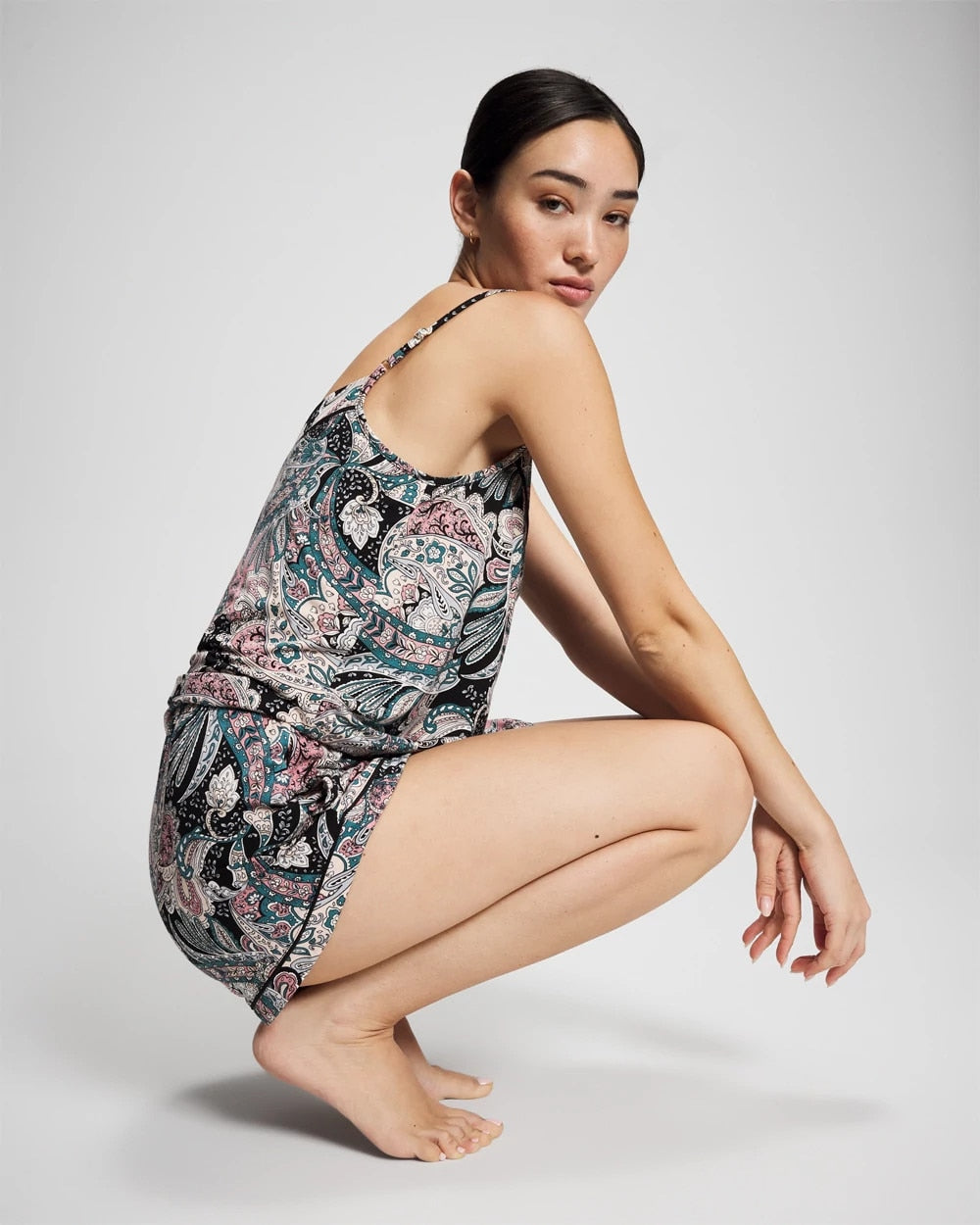 Relaxed Piped Pajama Short - Soma