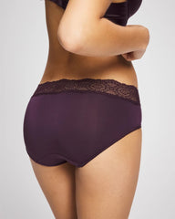 Embraceable Hipster Panty with Crochet Lace Waist - Soma