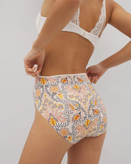 Tummy High-Leg Brief Panty with Lace - Soma