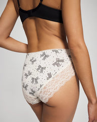 High-Leg Panty with Enchanting Lace - Soma