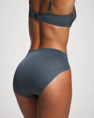 High-Leg Brief Panty with Sensuous Lace - Soma