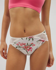 Embraceable High-Leg Panty with Crochet Lace - Soma