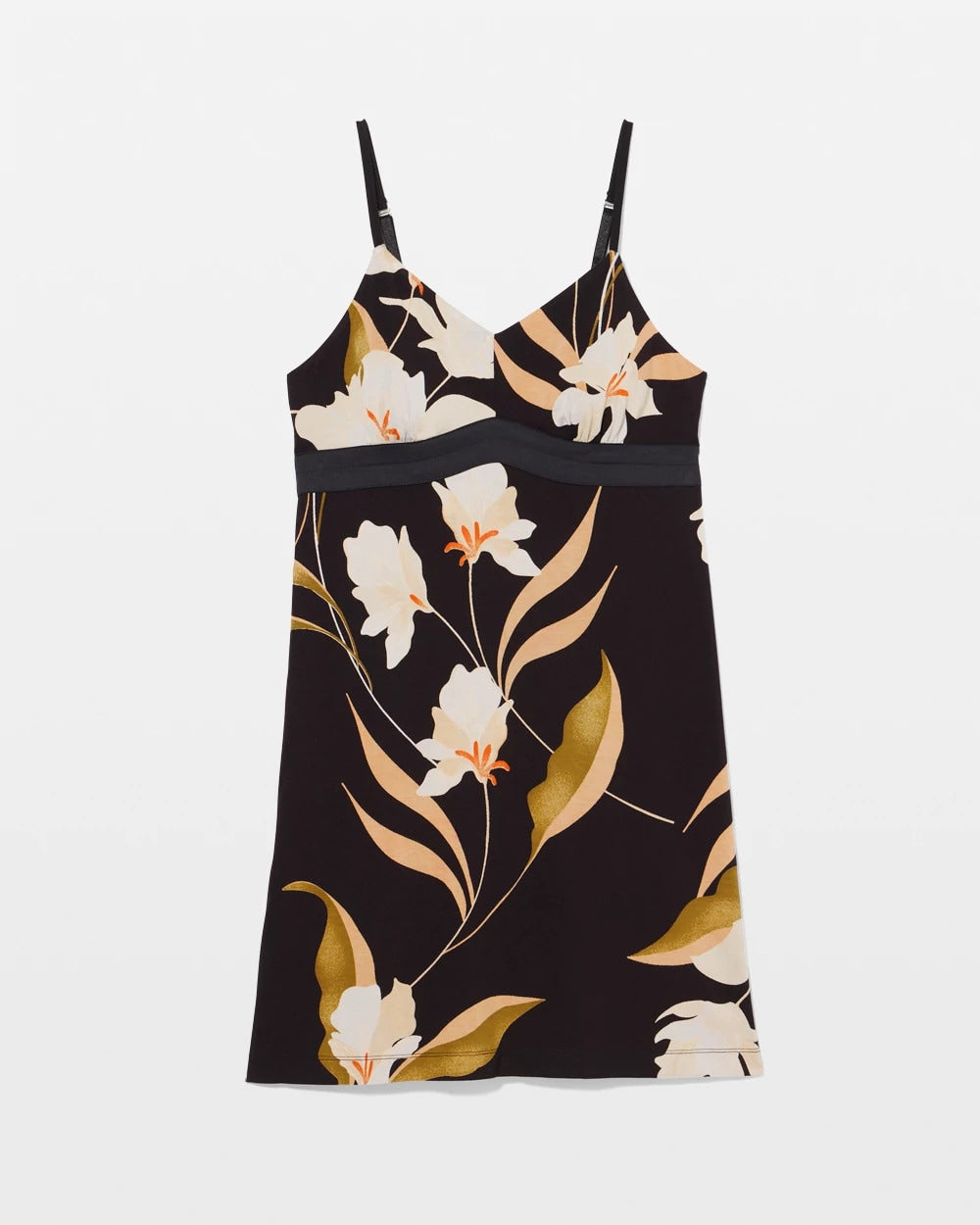 Satin Trim Chemise - Soma