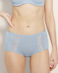 Boyshort Panty with Enchanting Lace - Soma