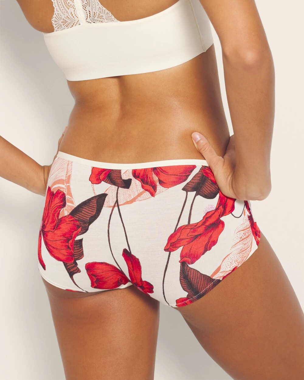 Boyshort Panty with Enchanting Lace - Soma