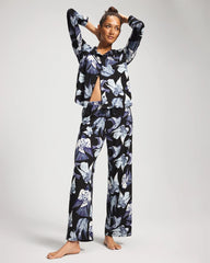 Satin Trim Pajama Pant - Soma
